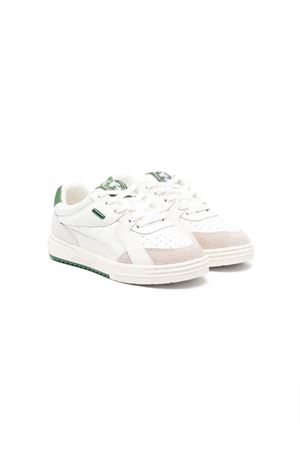 sneakers in pelle bianco PALM ANGELS KIDS | PBIA014F23LEA00010155